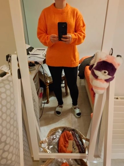 10 Colors Pink Women Sweater Womens Winter Sweaters Pullover Female Knitting Overszie Long Sleeve Loose Knitted Outerwear White