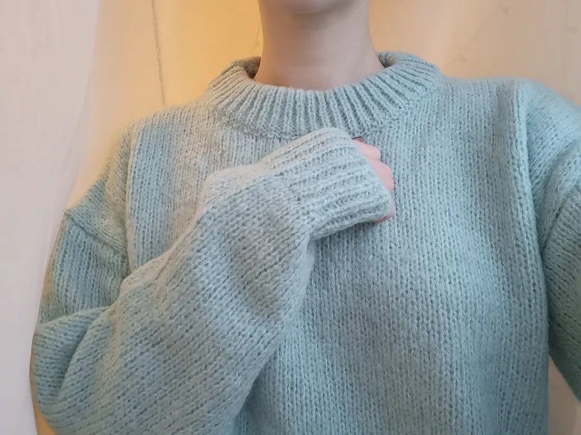 10 Colors Pink Women Sweater Womens Winter Sweaters Pullover Female Knitting Overszie Long Sleeve Loose Knitted Outerwear White