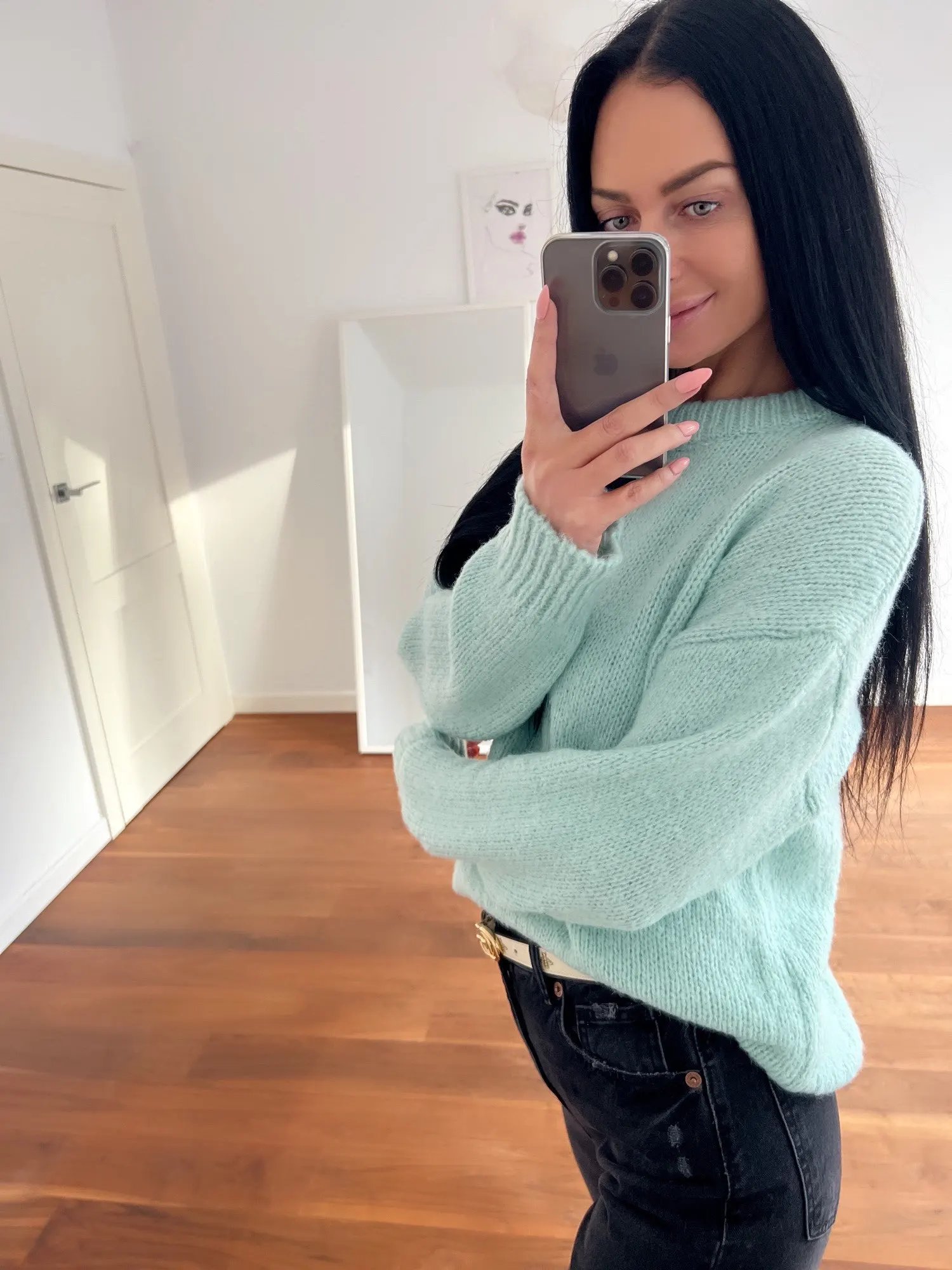 10 Colors Pink Women Sweater Womens Winter Sweaters Pullover Female Knitting Overszie Long Sleeve Loose Knitted Outerwear White