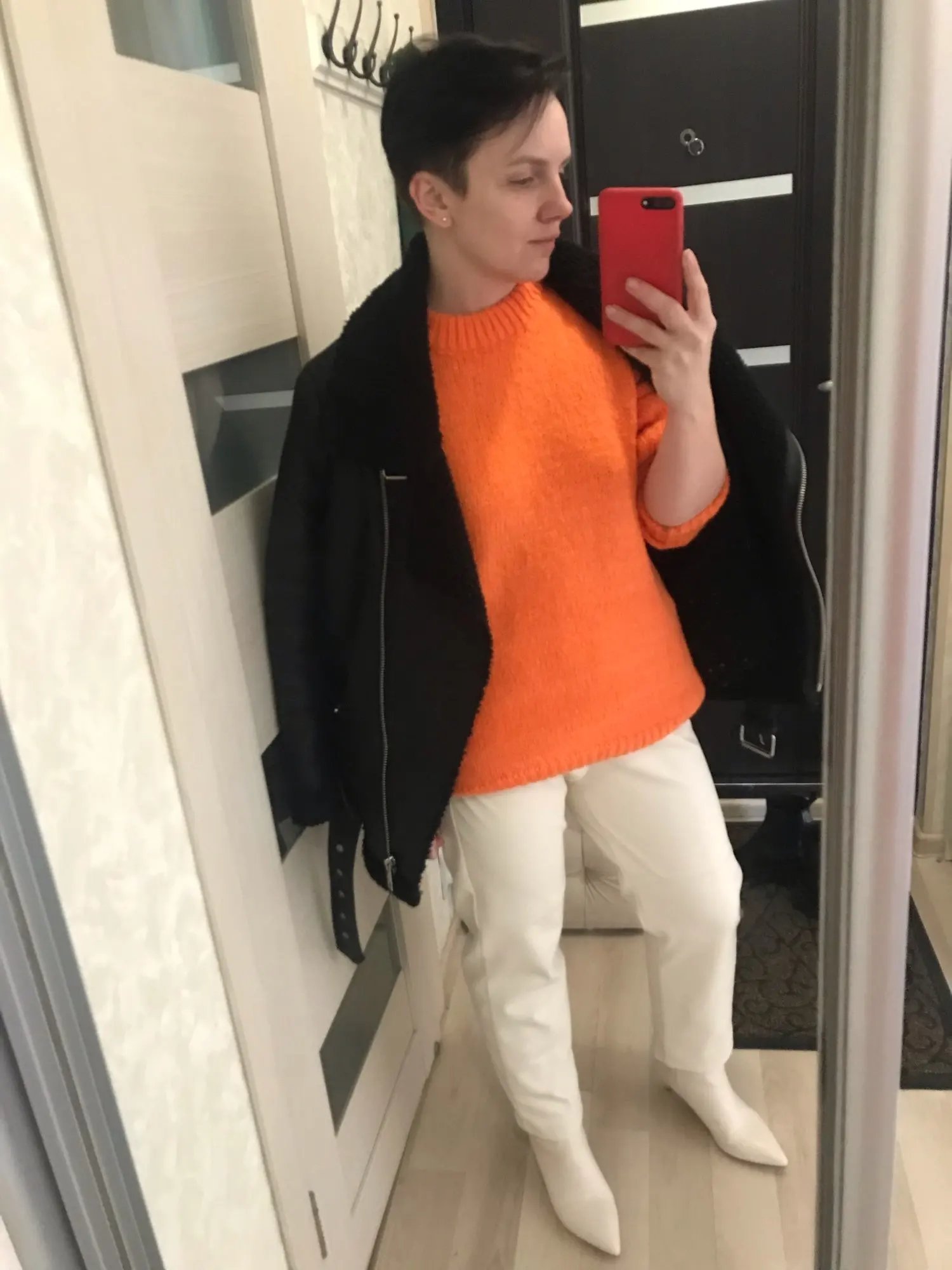 10 Colors Pink Women Sweater Womens Winter Sweaters Pullover Female Knitting Overszie Long Sleeve Loose Knitted Outerwear White