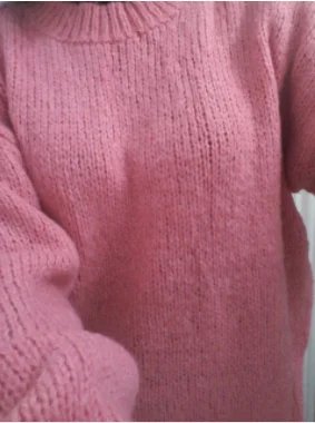 10 Colors Pink Women Sweater Womens Winter Sweaters Pullover Female Knitting Overszie Long Sleeve Loose Knitted Outerwear White