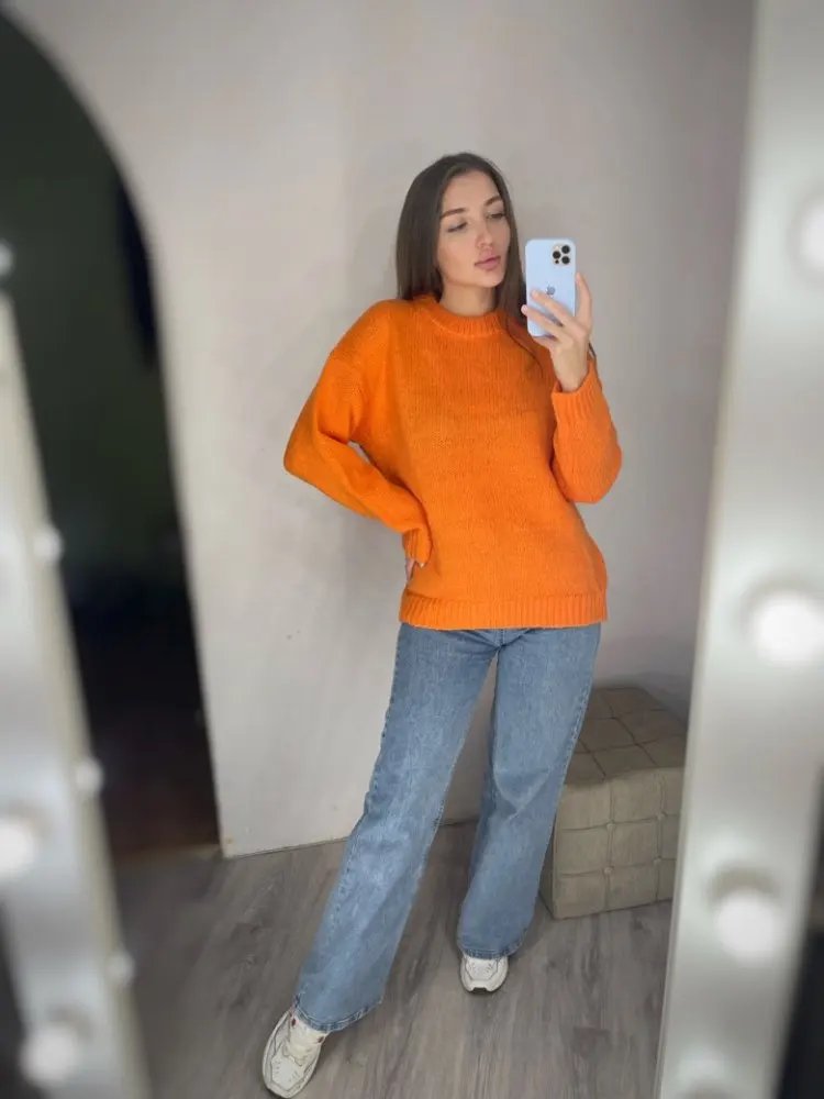 10 Colors Pink Women Sweater Womens Winter Sweaters Pullover Female Knitting Overszie Long Sleeve Loose Knitted Outerwear White