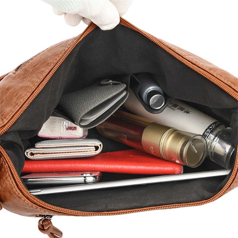 Soft Leather Shoulder Crossbody Bags for Women 2023 New Luxury Handbags Women Bags Designer Messenger Bag Purses and Handbags