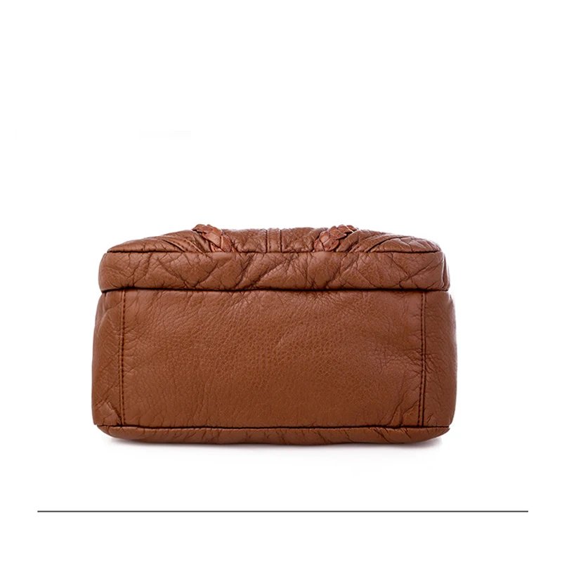 Winter New Shoulder Bag For Women Soft PU Leather Crossbody Bag Vintage Messenger Bag Lady Handbag Brands Lady Pouch