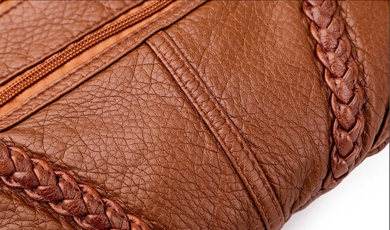 Winter New Shoulder Bag For Women Soft PU Leather Crossbody Bag Vintage Messenger Bag Lady Handbag Brands Lady Pouch