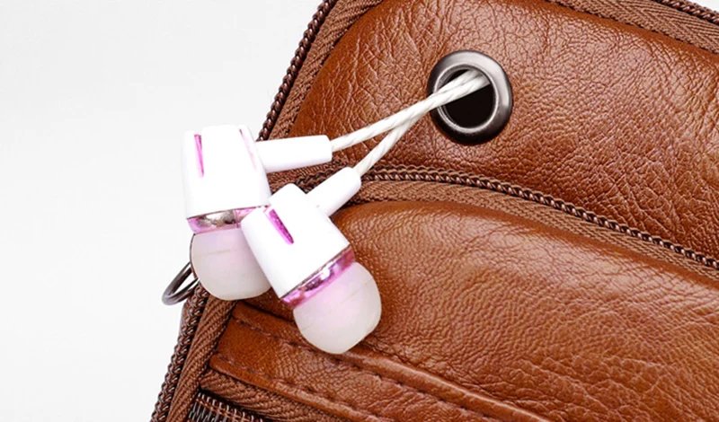 Retro Women's Handbag Soft Leather Shoulder Messenger Bag Cellphone Crossbody Bag Multifunction Square Bag Shopping Purse Bolsa