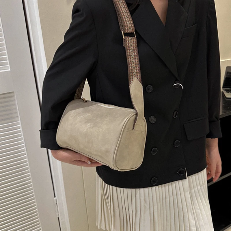 Vintage PU Leather Boston Women Small Handbag and Purse Fashion Designer Crossbody Bag Female Casual Travel Pillow Shoulder Bag Vintage PU Leather Boston Women Small Handbag and Purse Fashion Designer Crossbody Bag Female Casual Travel Pillow Shoulder Bag