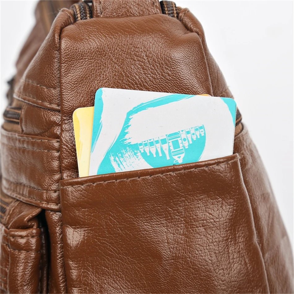 Pu Leather Luxury Purses and Handbags 2023 High Quality Women's Bag Design Multi-pocket Ladies Crossbody Shoulder Bags