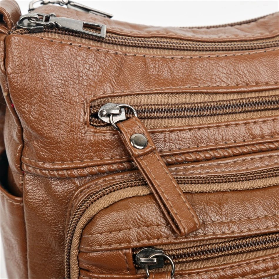 Pu Leather Luxury Purses and Handbags 2023 High Quality Women's Bag Design Multi-pocket Ladies Crossbody Shoulder Bags