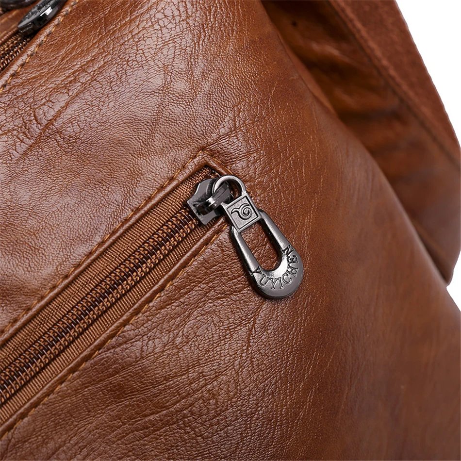 3 Layers Zippers Shoulder Handbag High Quality Big Shoulder Crossbody Bags Luxury Designer Messenger Sac Small Casual Tote Bags