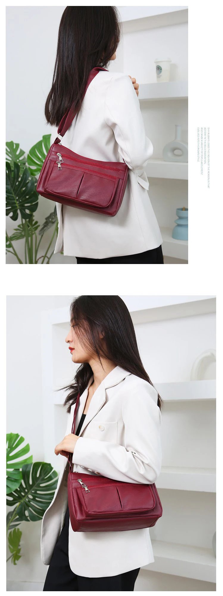 新款女士包包潮流韩版单肩包设计师奢侈品牌女士手提包软皮时尚百搭斜挎包