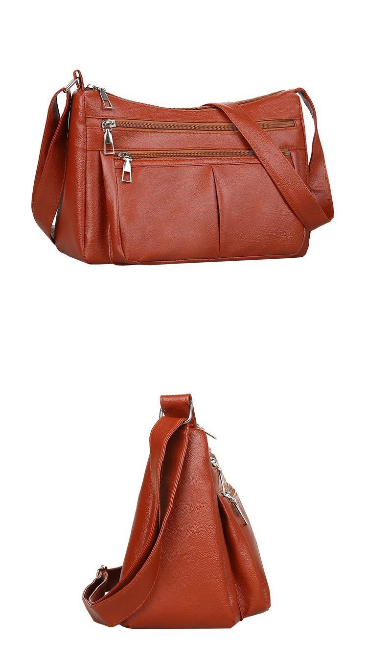 新款女士包包潮流韩版单肩包设计师奢侈品牌女士手提包软皮时尚百搭斜挎包