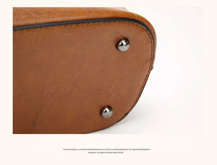 女士单肩包 油蜡皮手提包 托特包 斜挎包 女士奢华手提包 女包 设计师手提包 高品质