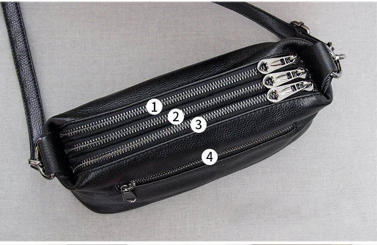 Arliwwi Genuine Leather Shoulder Bag Women's Luxury Handbags Fashion Crossbody Bags for Women Female Tote Handbag G12