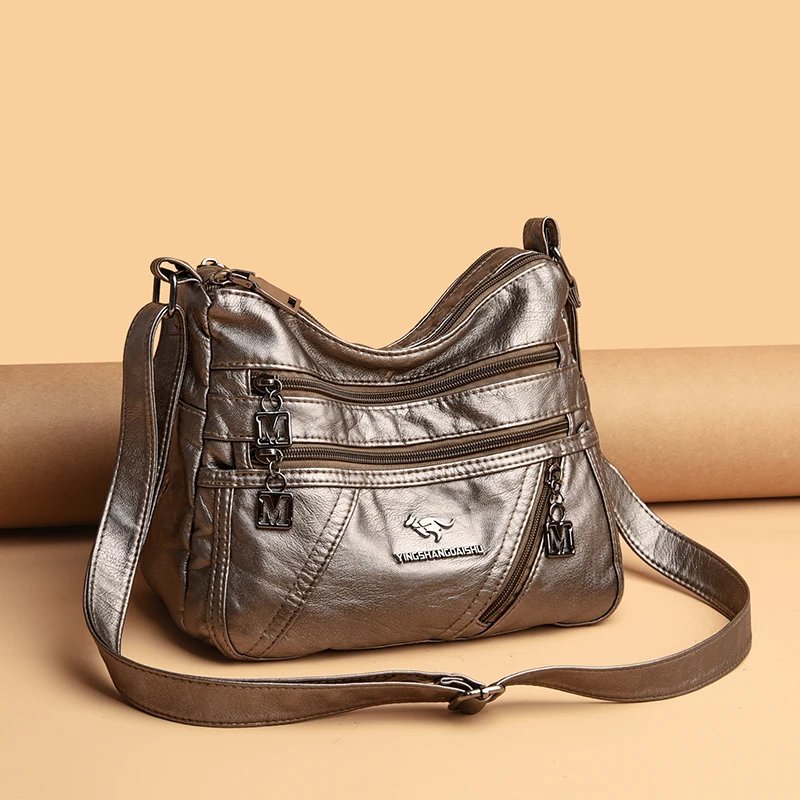 High Quality Soft Leather Handbag Wallet 2023 Luxury Designer Multi Pocket Women's One Shoulder Crossbody Bag Fashion Women Bag High Quality Soft Leather Handbag Wallet 2023 Luxury Designer Multi Pocket Women's One Shoulder Crossbody Bag Fashion Women Bag