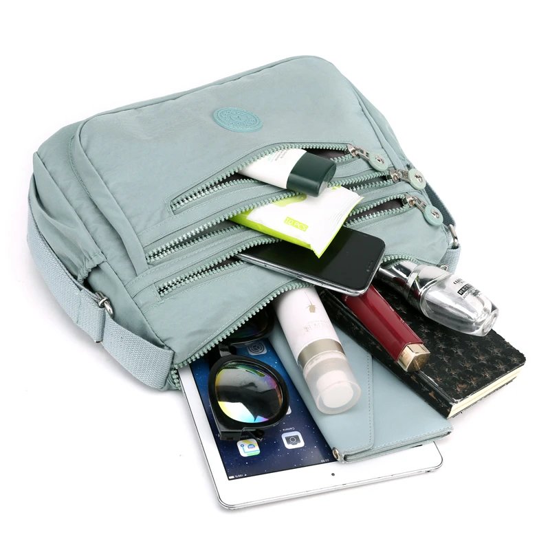 Shoulder Bag Crossbody Bag for Women Messenger Bags Waterproof Nylon Ladies Handbag