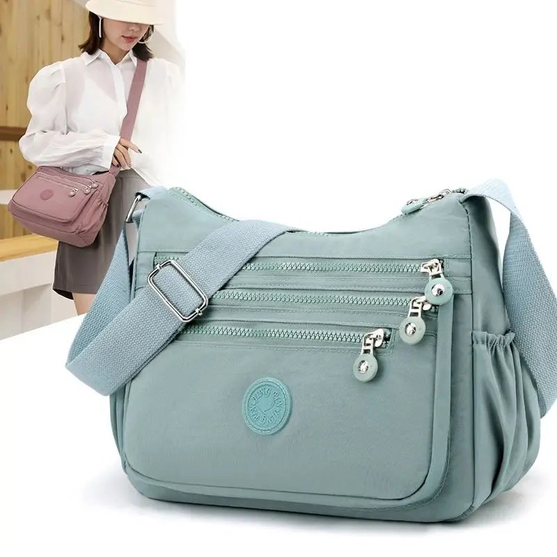 Shoulder Bag Crossbody Bag for Women Messenger Bags Waterproof Nylon Ladies Handbag