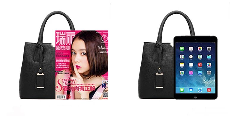 Women PU Leather Handbags Ladies Large Tote Bag Female Square Shoulder Bags Bolsas Femininas Sac New Fashion Crossbody Bags