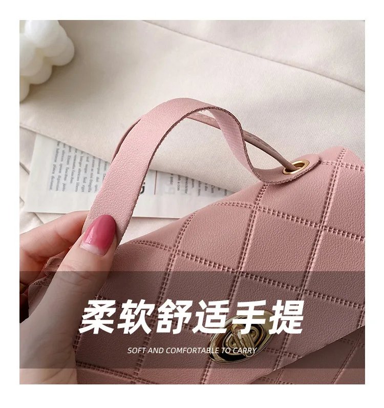 Fashion Simple Women's Bag New Crossbody Bag Mini Shoulder Bag PU Leather Handbag Mobile Phone Coin Purse Bag Small Square Bag Fashion Simple Women's Bag New Crossbody Bag Mini Shoulder Bag PU Leather Handbag Mobile Phone Coin Purse Bag Small Square Bag