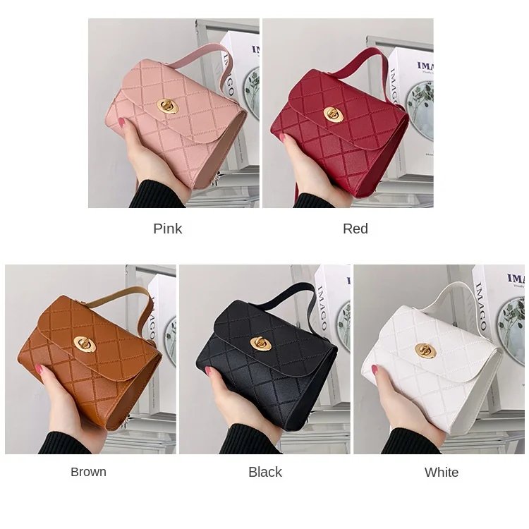 Fashion Simple Women's Bag New Crossbody Bag Mini Shoulder Bag PU Leather Handbag Mobile Phone Coin Purse Bag Small Square Bag Fashion Simple Women's Bag New Crossbody Bag Mini Shoulder Bag PU Leather Handbag Mobile Phone Coin Purse Bag Small Square Bag