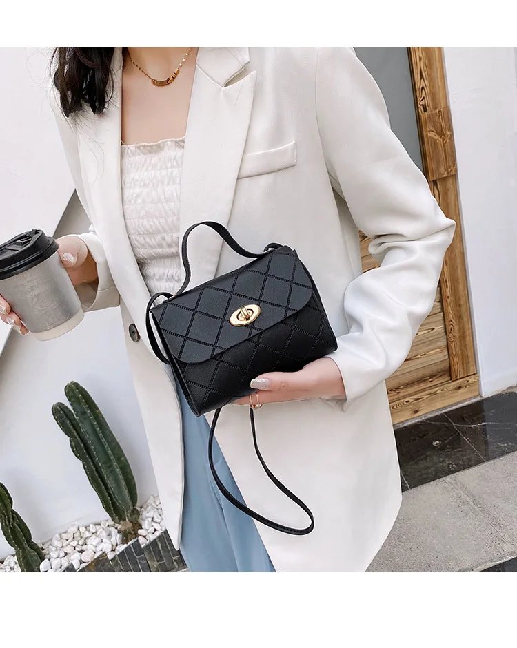 Fashion Simple Women's Bag New Crossbody Bag Mini Shoulder Bag PU Leather Handbag Mobile Phone Coin Purse Bag Small Square Bag Fashion Simple Women's Bag New Crossbody Bag Mini Shoulder Bag PU Leather Handbag Mobile Phone Coin Purse Bag Small Square Bag