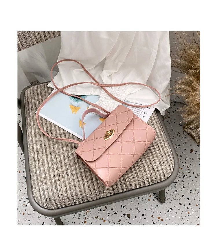 Fashion Simple Women's Bag New Crossbody Bag Mini Shoulder Bag PU Leather Handbag Mobile Phone Coin Purse Bag Small Square Bag Fashion Simple Women's Bag New Crossbody Bag Mini Shoulder Bag PU Leather Handbag Mobile Phone Coin Purse Bag Small Square Bag