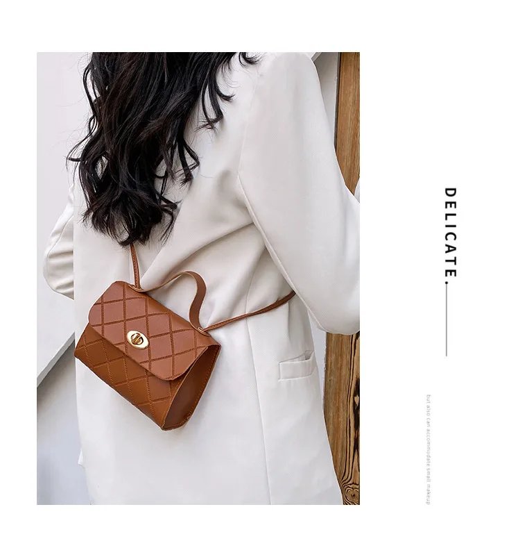 Fashion Simple Women's Bag New Crossbody Bag Mini Shoulder Bag PU Leather Handbag Mobile Phone Coin Purse Bag Small Square Bag Fashion Simple Women's Bag New Crossbody Bag Mini Shoulder Bag PU Leather Handbag Mobile Phone Coin Purse Bag Small Square Bag