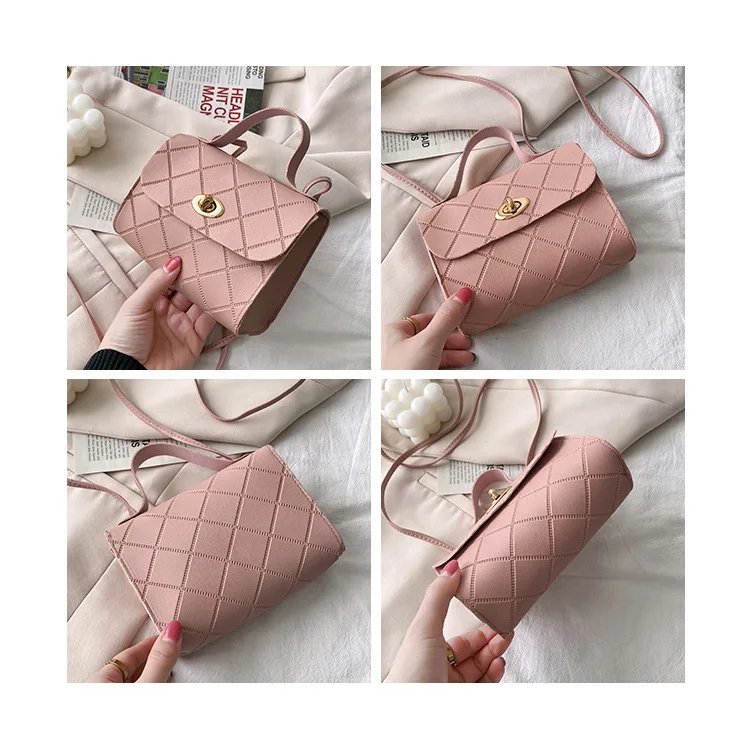 Fashion Simple Women's Bag New Crossbody Bag Mini Shoulder Bag PU Leather Handbag Mobile Phone Coin Purse Bag Small Square Bag Fashion Simple Women's Bag New Crossbody Bag Mini Shoulder Bag PU Leather Handbag Mobile Phone Coin Purse Bag Small Square Bag