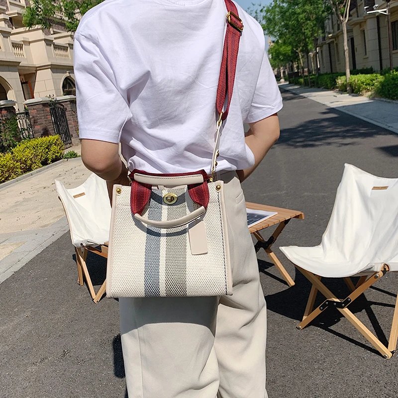 Women Canvas Handbags Shoulder Bags Large Capacity Ladies Crossbody Bags for Women Fashion Female Tote Messenger Bag New