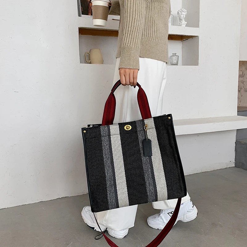 Women Canvas Handbags Shoulder Bags Large Capacity Ladies Crossbody Bags for Women Fashion Female Tote Messenger Bag New