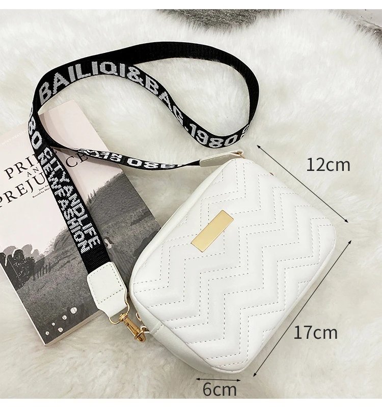 New Arrival Fashion Women's Small Crossbody Bag PU Leather Messenger Bag Zipper Handbag Purse Summer Travel Bag for Female