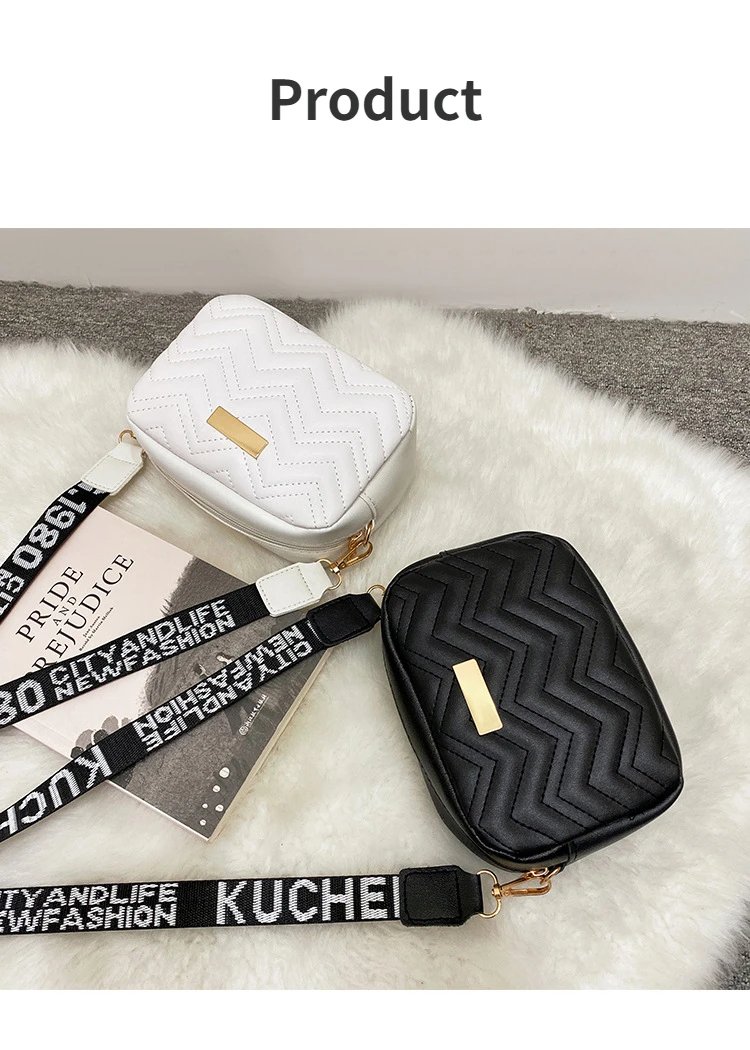 New Arrival Fashion Women's Small Crossbody Bag PU Leather Messenger Bag Zipper Handbag Purse Summer Travel Bag for Female