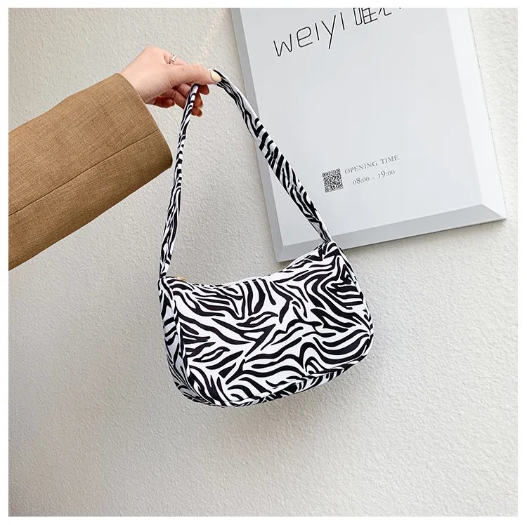 Animal Pattern Print Canvas Shoulder Underarm Bag Vintage Ladies Small Purse Handbags Casual All-match Fashion Women Square Bags Animal Pattern Print Canvas Shoulder Underarm Bag Vintage Ladies Small Purse Handbags Casual All-match Fashion Women Square Bags