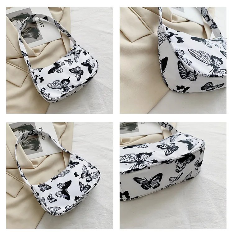 Animal Pattern Print Canvas Shoulder Underarm Bag Vintage Ladies Small Purse Handbags Casual All-match Fashion Women Square Bags Animal Pattern Print Canvas Shoulder Underarm Bag Vintage Ladies Small Purse Handbags Casual All-match Fashion Women Square Bags