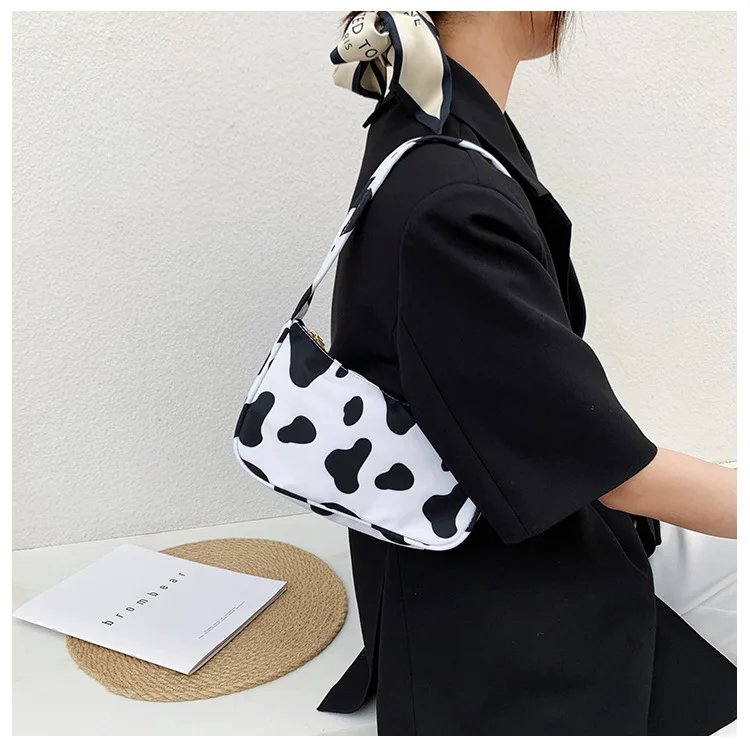 Animal Pattern Print Canvas Shoulder Underarm Bag Vintage Ladies Small Purse Handbags Casual All-match Fashion Women Square Bags Animal Pattern Print Canvas Shoulder Underarm Bag Vintage Ladies Small Purse Handbags Casual All-match Fashion Women Square Bags