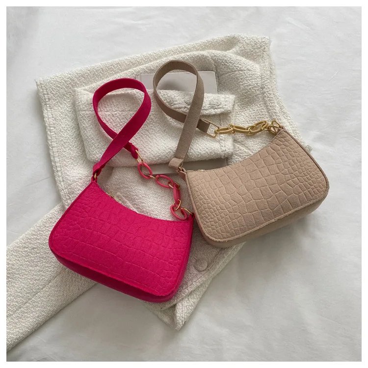 Felt Cloth Women Handbags Fashion Texture Armpit Saddle Bag 2023 New Soft Unlined Cloth One Shoulder Bag Niche Design Purses Felt Cloth Women Handbags Fashion Texture Armpit Saddle Bag 2023 New Soft Unlined Cloth One Shoulder Bag Niche Design Purses