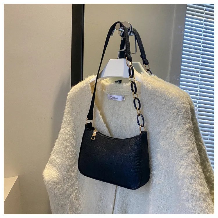 Felt Cloth Women Handbags Fashion Texture Armpit Saddle Bag 2023 New Soft Unlined Cloth One Shoulder Bag Niche Design Purses Felt Cloth Women Handbags Fashion Texture Armpit Saddle Bag 2023 New Soft Unlined Cloth One Shoulder Bag Niche Design Purses