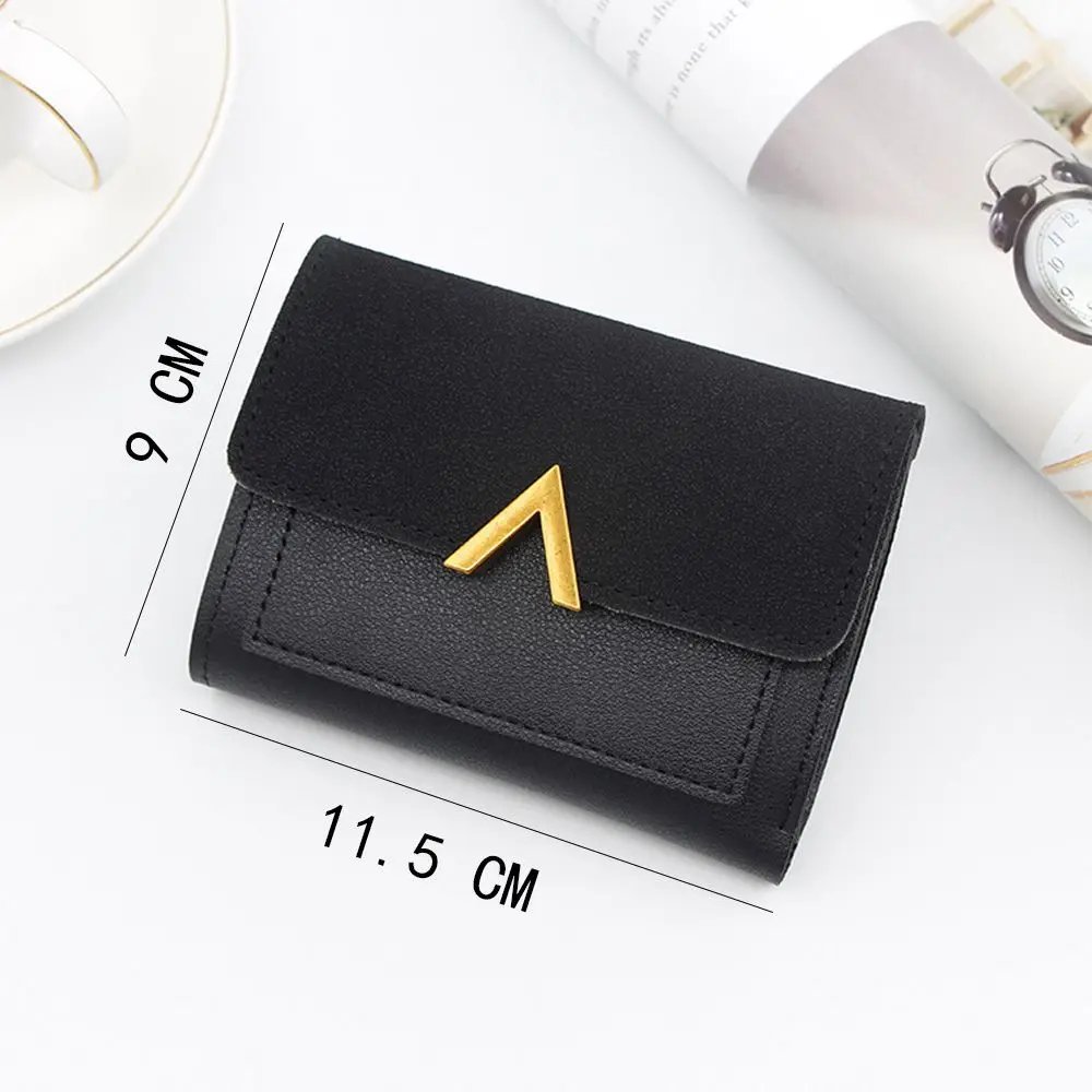 Women's Wallet Short Coin Purse Wallets Card Holder Handbag Ladies Small Wallet Female Hasp Mini Clutch Girl Money Bag