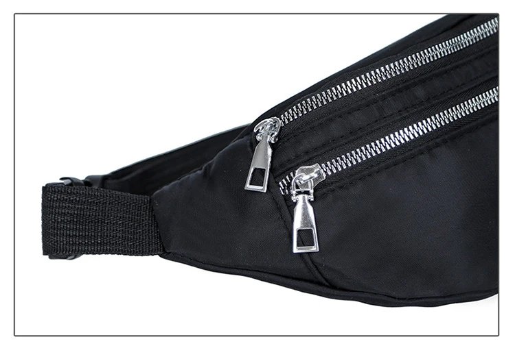 Waist Bags for Women Oxford Leisure Color Waist Bag Shoulder Crossbody Chest Bags Handbags All-match Messenger Belt Bags