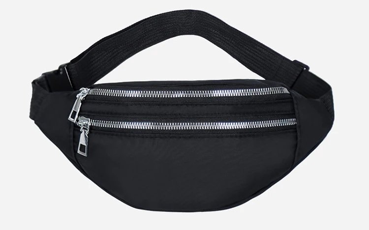 Waist Bags for Women Oxford Leisure Color Waist Bag Shoulder Crossbody Chest Bags Handbags All-match Messenger Belt Bags
