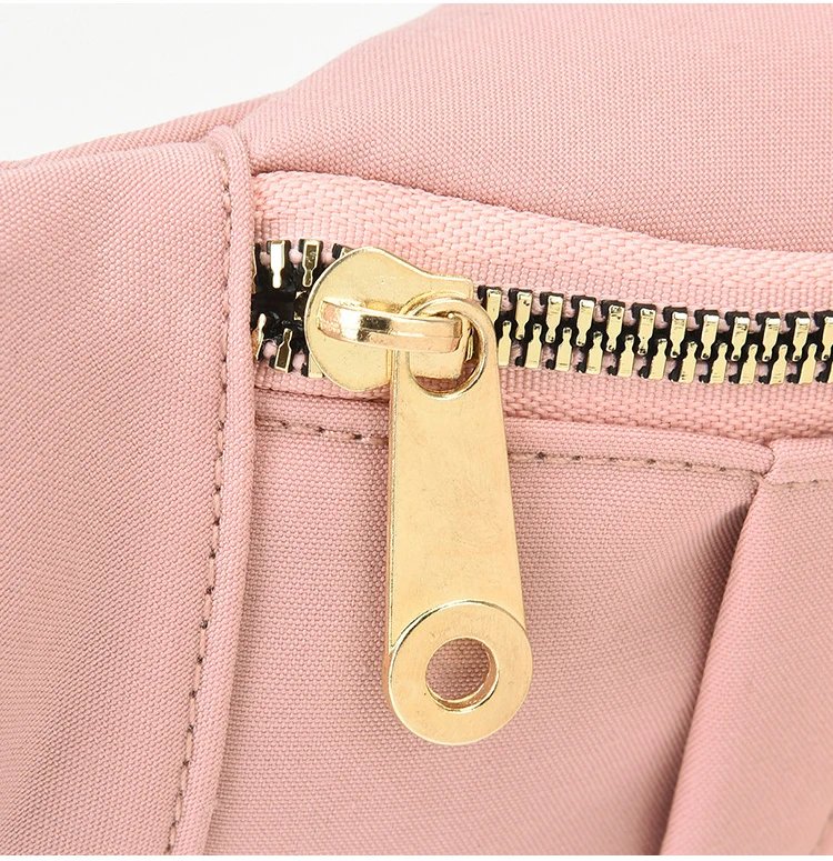 Waist Bags for Women Oxford Leisure Color Waist Bag Shoulder Crossbody Chest Bags Handbags All-match Messenger Belt Bags