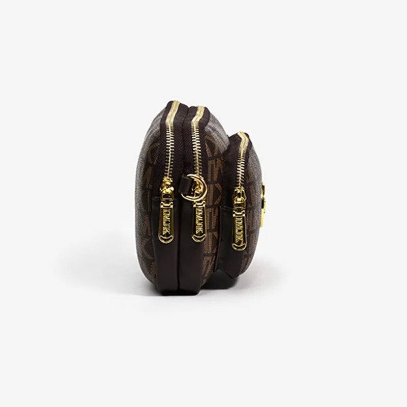 全新复古时尚女士胸包 2023 PU 皮包单肩包钱包女设计师奢华包手提包女包