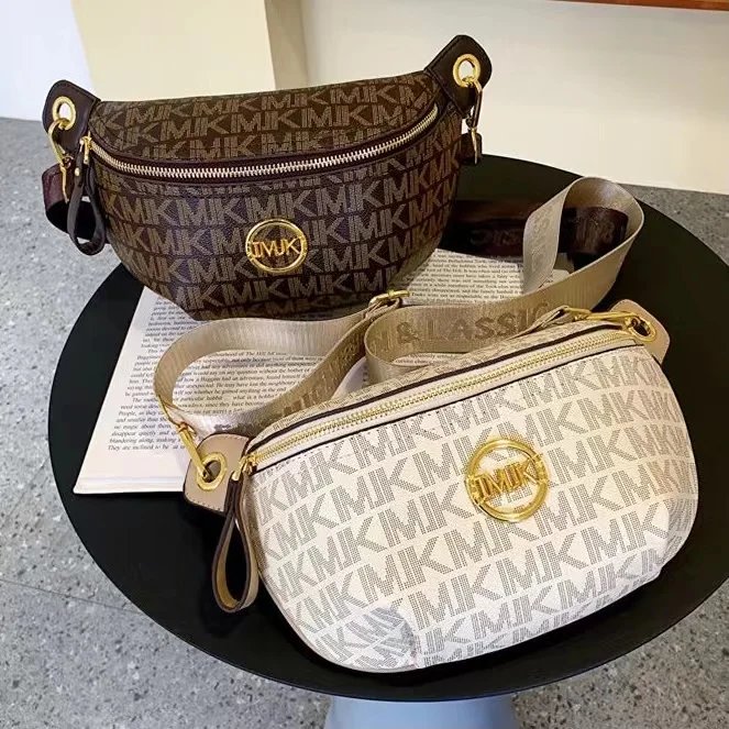 全新复古时尚女士胸包 2023 PU 皮包单肩包钱包女设计师奢华包手提包女包