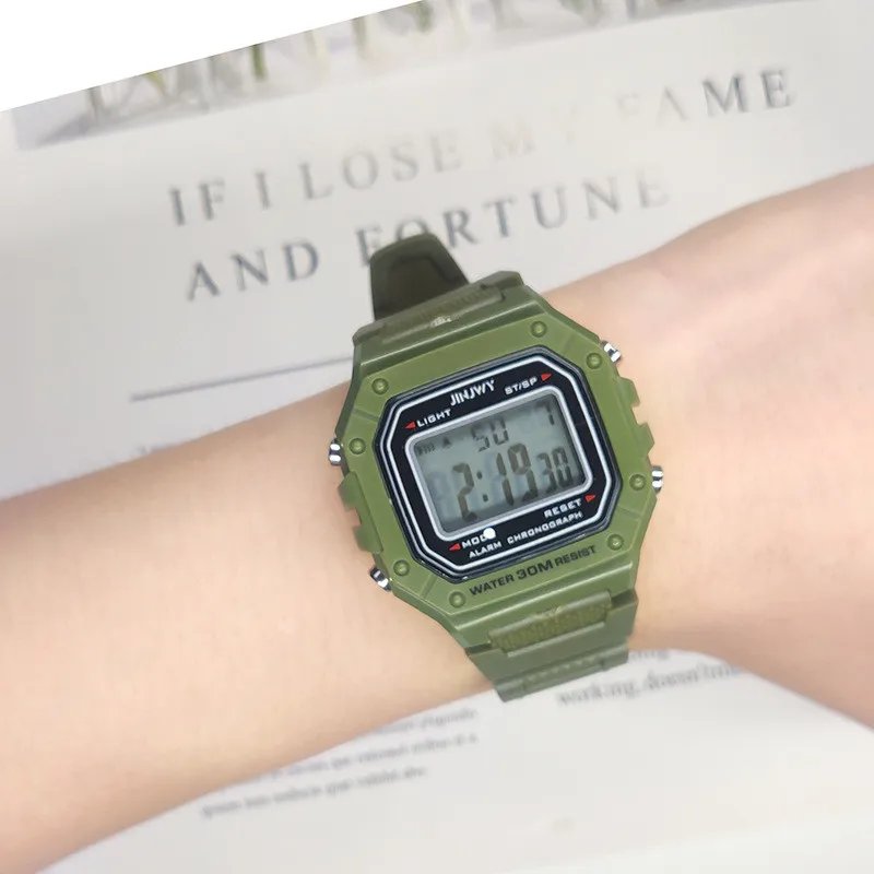 2023 Digital Watches For Men Sports Waterproof Bracelet Clock Gold Electronice LED Wristwatch Women Casucal montre homme relogio