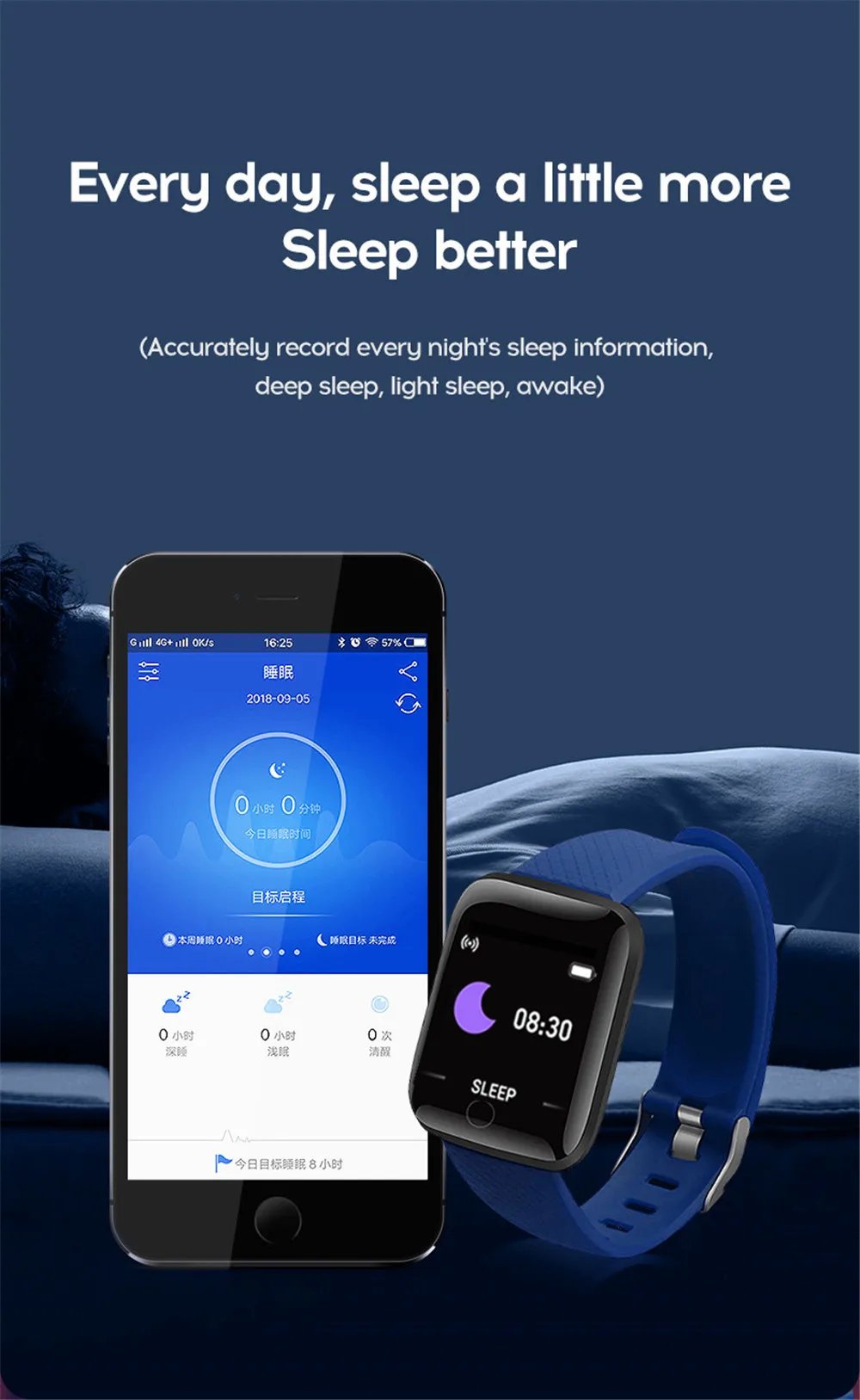 Bluetooth Smart Watch Men Women Blood Pressure Heart Rate Monitor Sport Smartwatch Tracker Reminder Sleep Monitoring