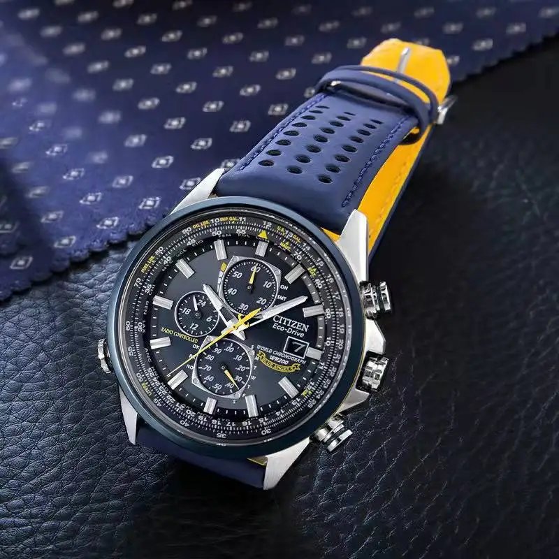 Men Watches Luxury Trend Quartz Calendar Waterproof Multi Function Fancy Round Watch Stainless Automatic Watch
