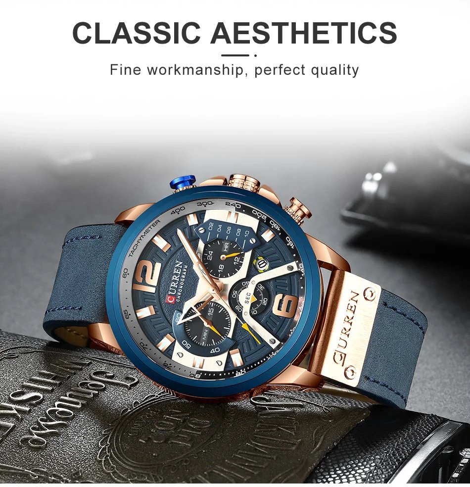 Luxury Brand Men Analog Leather Sports Watches Men's Army Military Watch Male Date Quartz Clock Relogio Masculino 2021