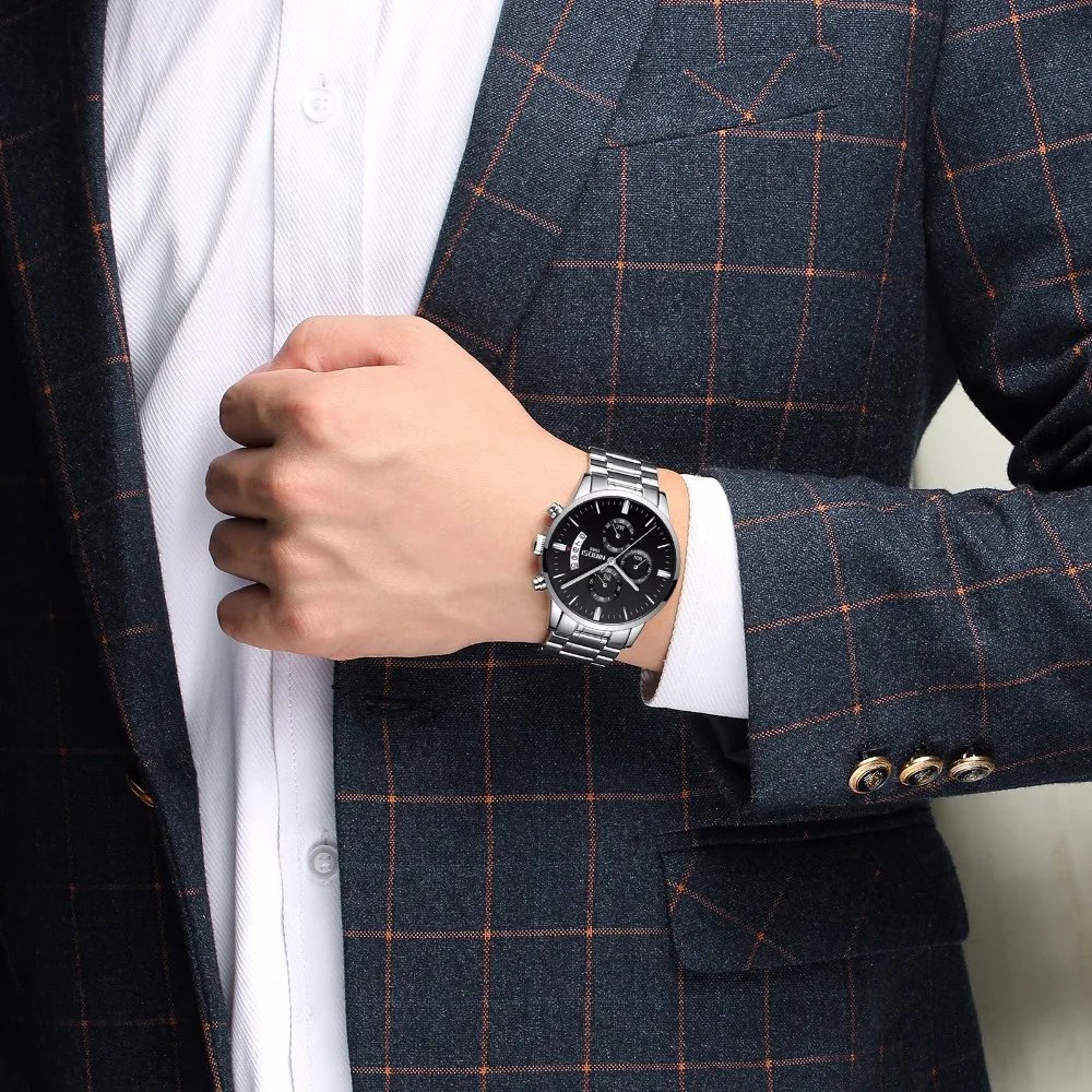 Relogio Masculino Men Watches Luxury Famous Top Brand Men's Fashion Casual Dress Watch Military Quartz Wristwatches Saat