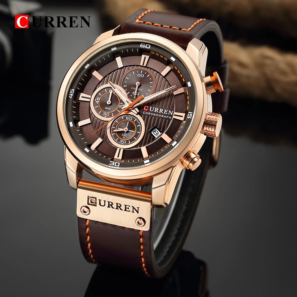 Fashion Date Quartz Men Watches Top Brand Luxury Male Clock Chronograph Sport Mens Wrist Watch Hodinky Relogio Masculino