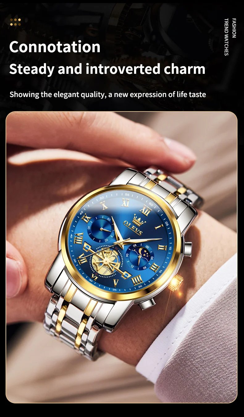 Top Brand Men's Watches Classic Roman Scale Dial Luxury Wrist Watch for Man Original Quartz Waterproof Luminous Male reloj